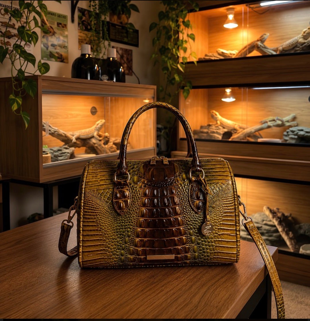 Crocora™ Crocodile handbags
